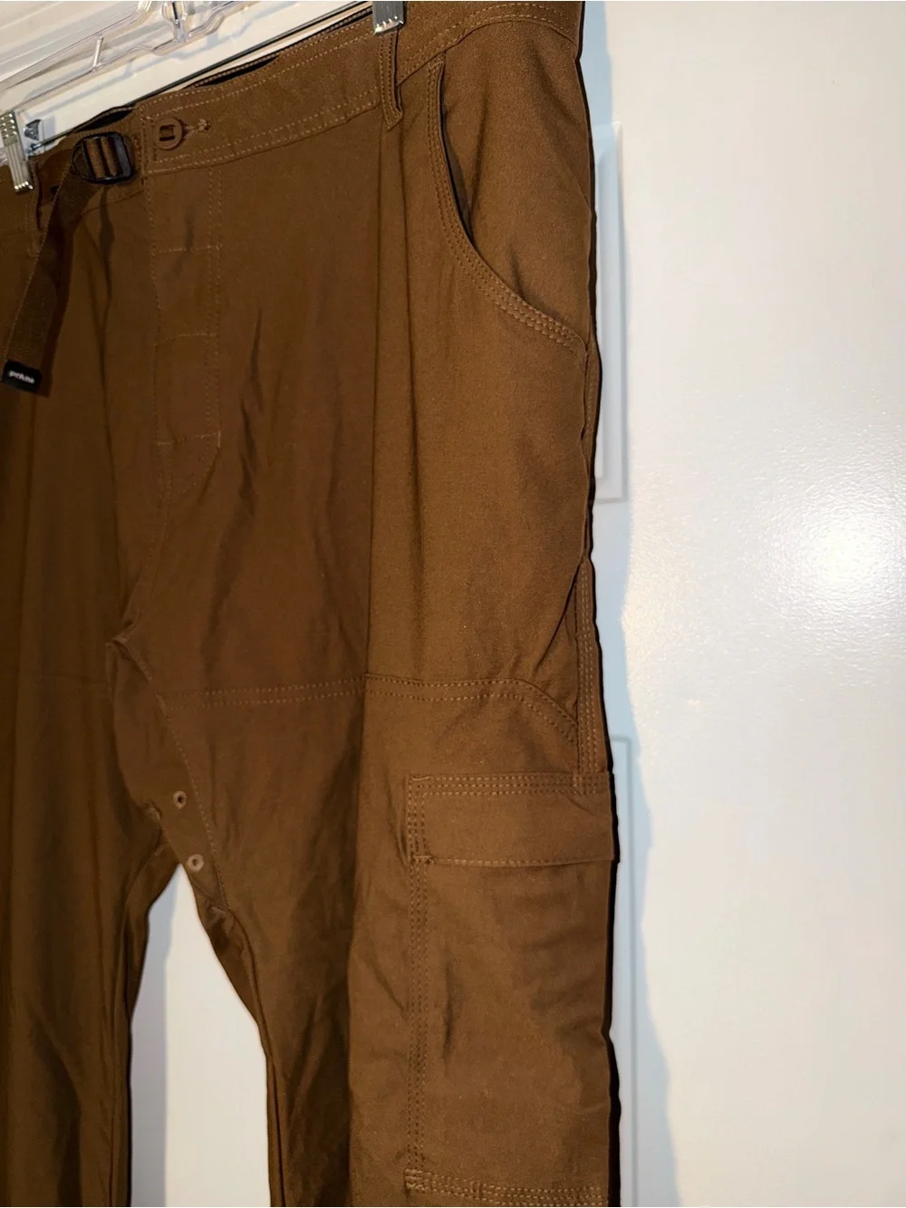 Prana Men's Brown Chinos with Drawstring Waist